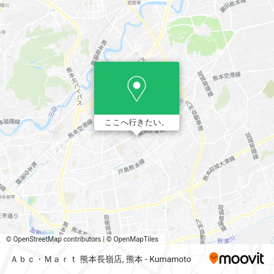 Ａｂｃ・Ｍａｒｔ 熊本長嶺店地図