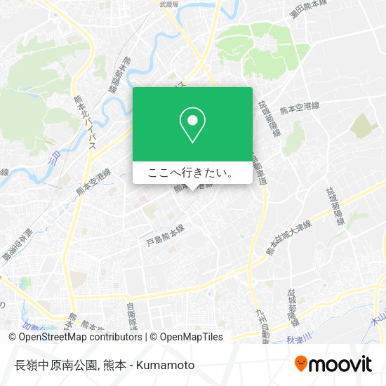 長嶺中原南公園地図