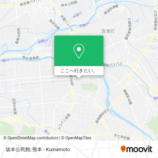 坂本公民館地図