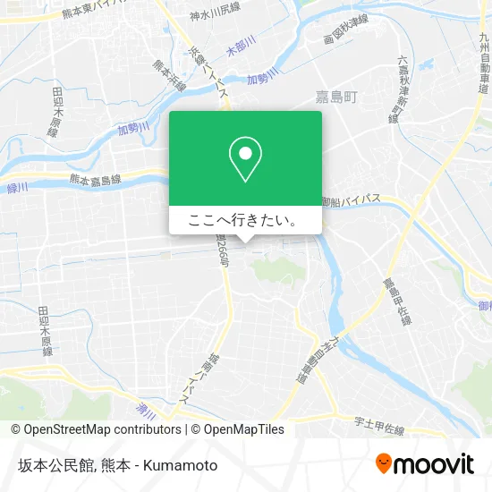 坂本公民館地図