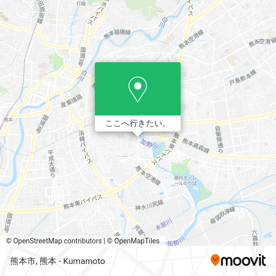 熊本市地図