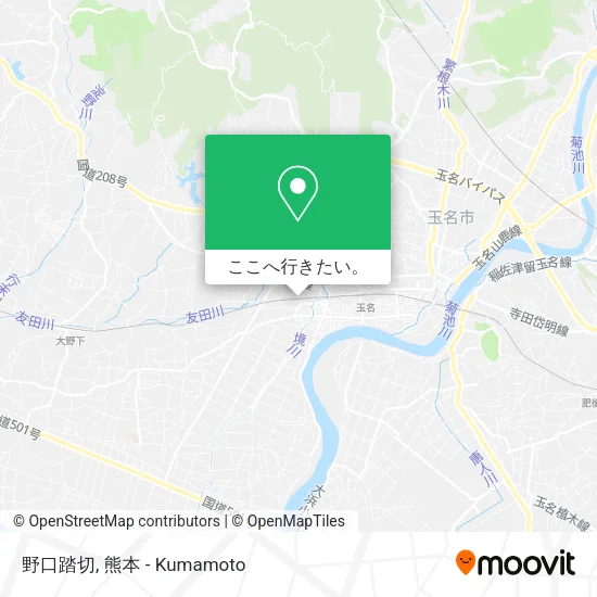 野口踏切地図