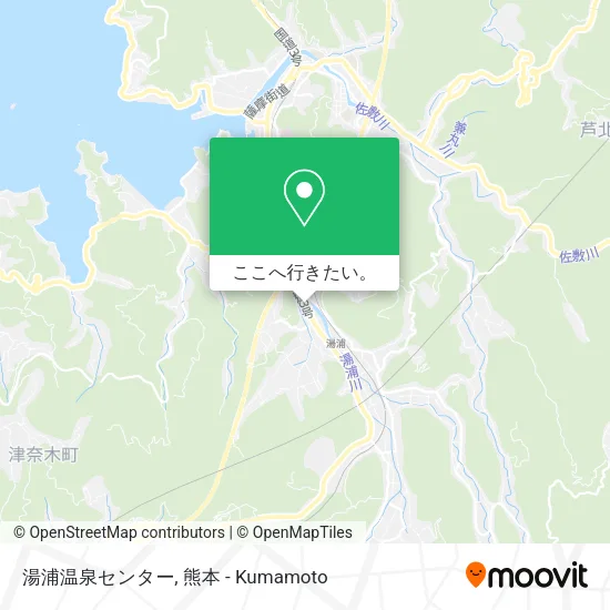 湯浦温泉センター地図