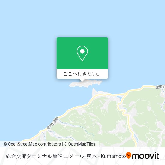 総合交流ターミナル施設;ユメール地図