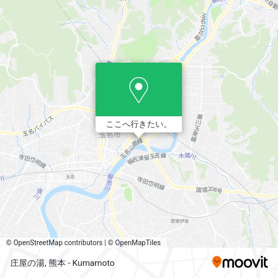庄屋の湯地図