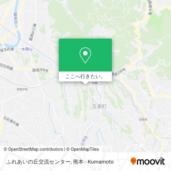 ふれあいの丘交流センター地図