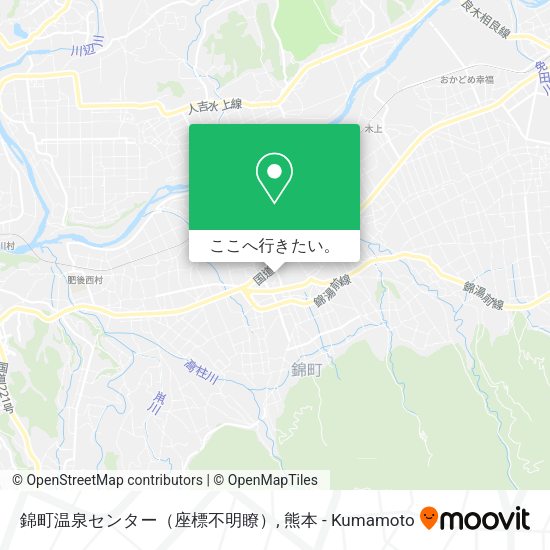錦町温泉センター（座標不明瞭）地図