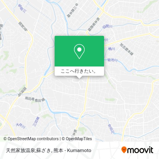天然家族温泉;蘇ざき地図