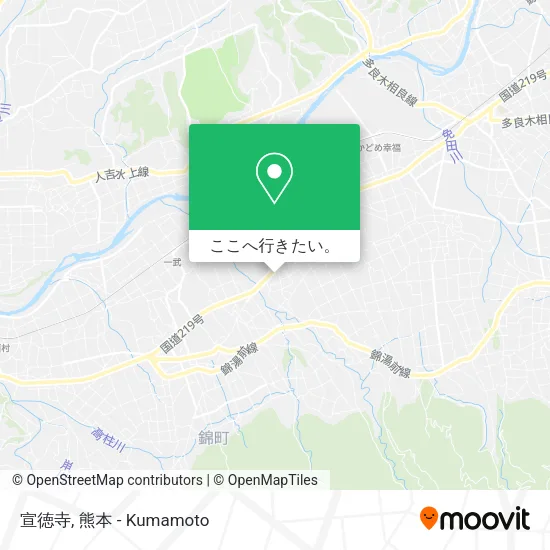 宣徳寺地図