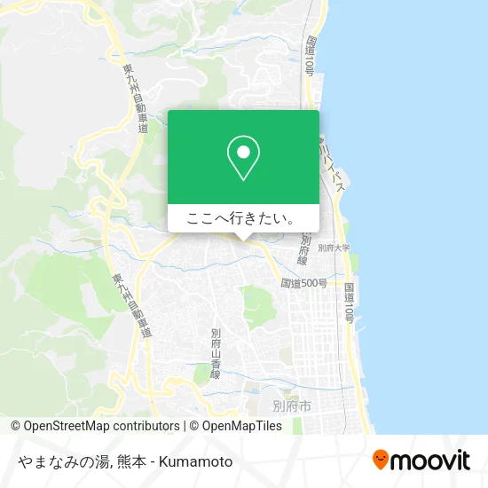 やまなみの湯地図