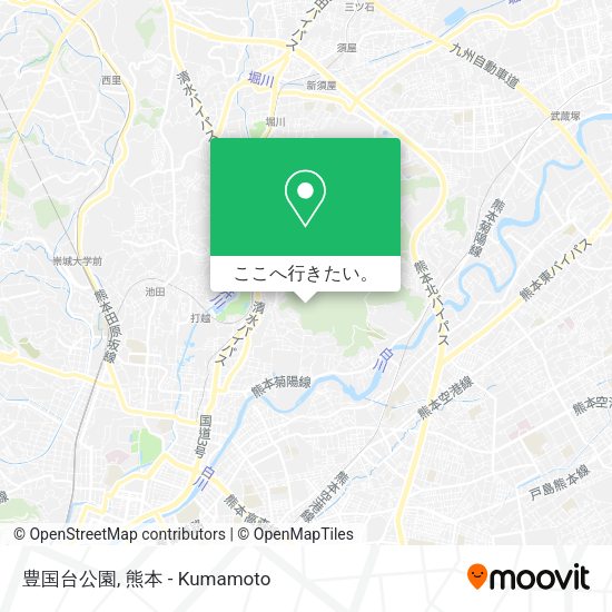 豊国台公園地図
