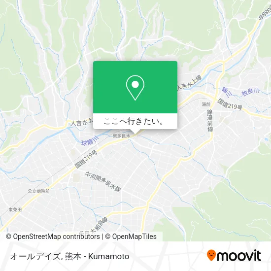 オールデイズ地図