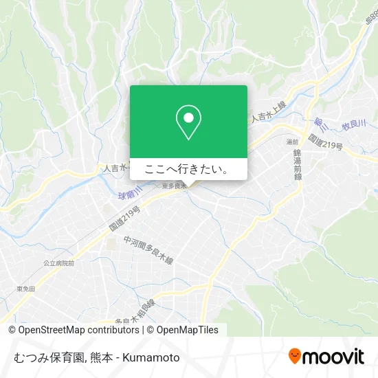 むつみ保育園地図