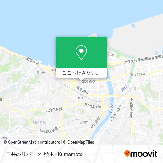 三井のリパーク地図