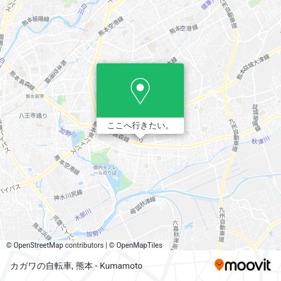 カガワの自転車地図