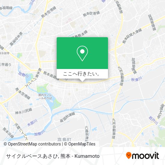 サイクルベースあさひ地図