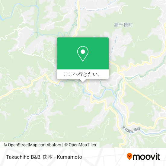 Takachiho B&B地図