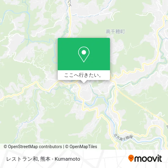 レストラン和地図