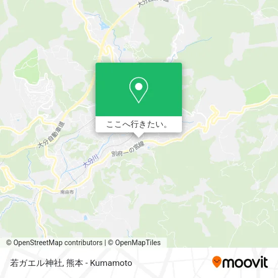 若ガエル神社地図