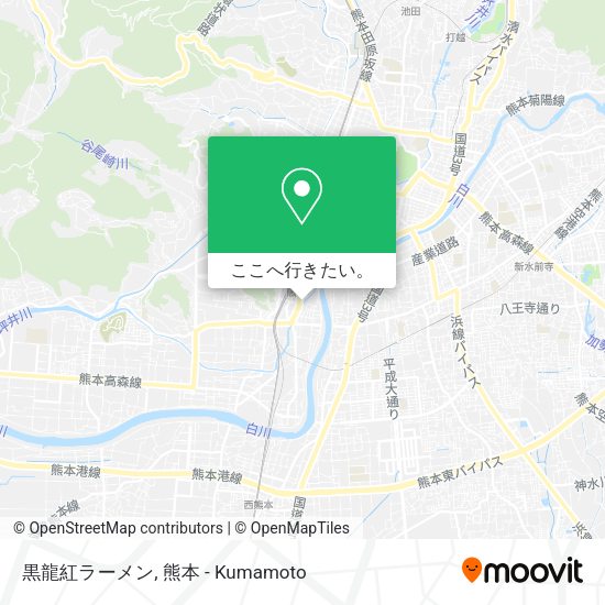 黒龍紅ラーメン地図