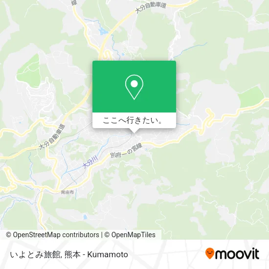 いよとみ旅館地図