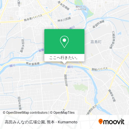 高田みんなの広場公園地図