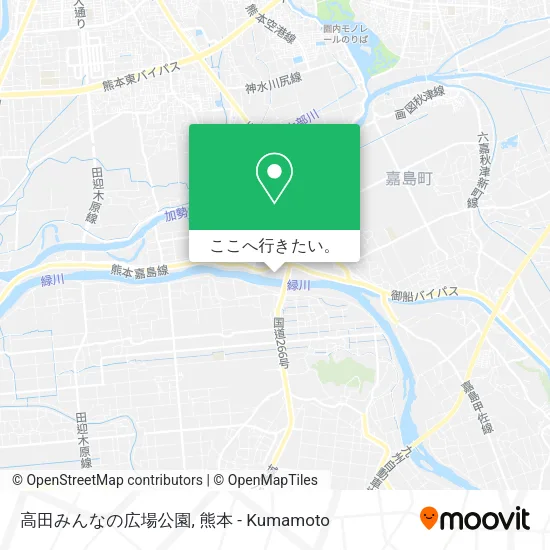 高田みんなの広場公園地図