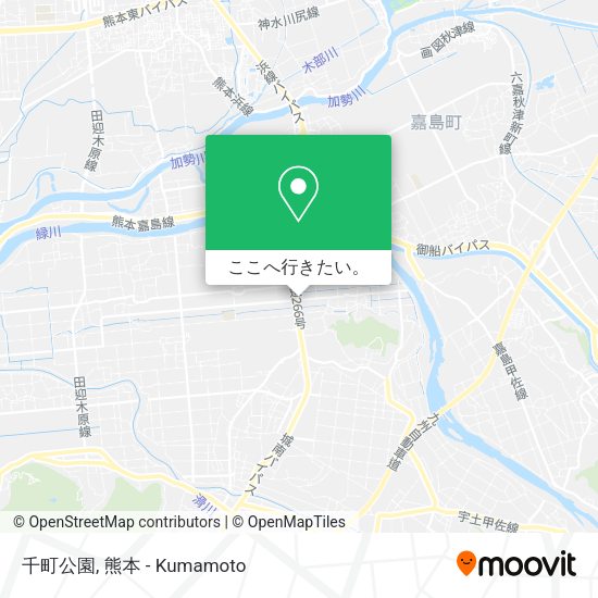 千町公園地図