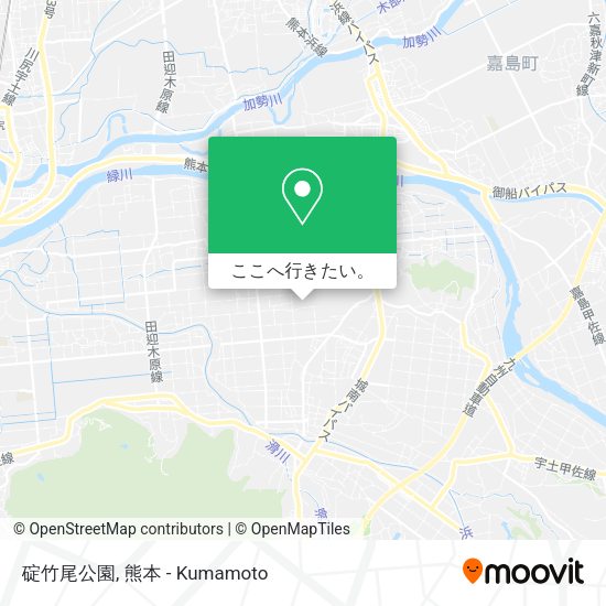 碇竹尾公園地図