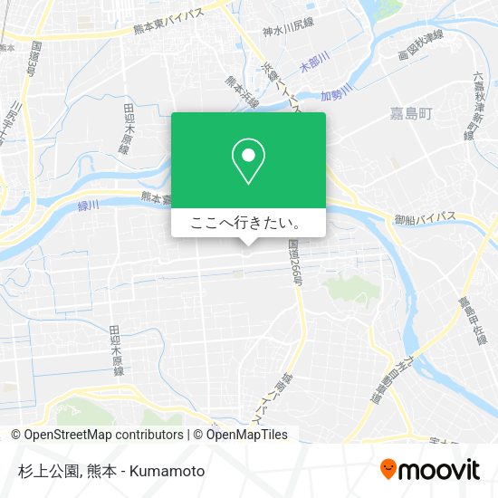 杉上公園地図