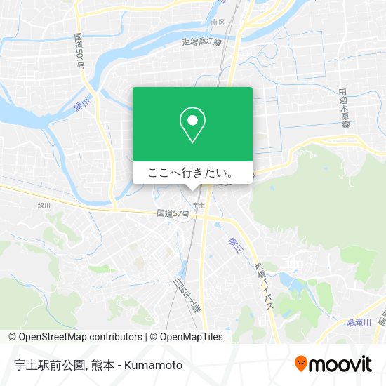 宇土駅前公園地図