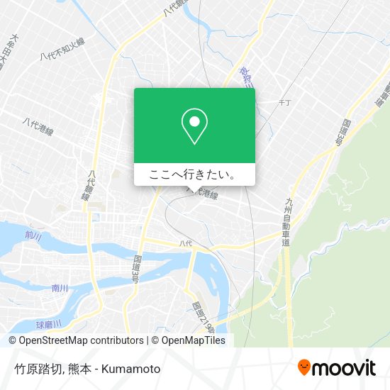 竹原踏切地図