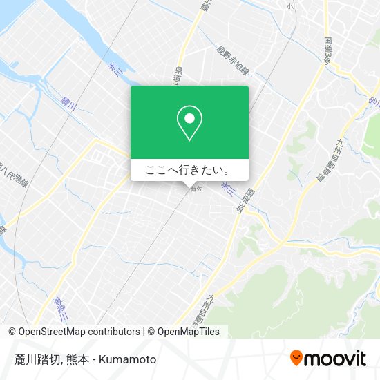 麓川踏切地図