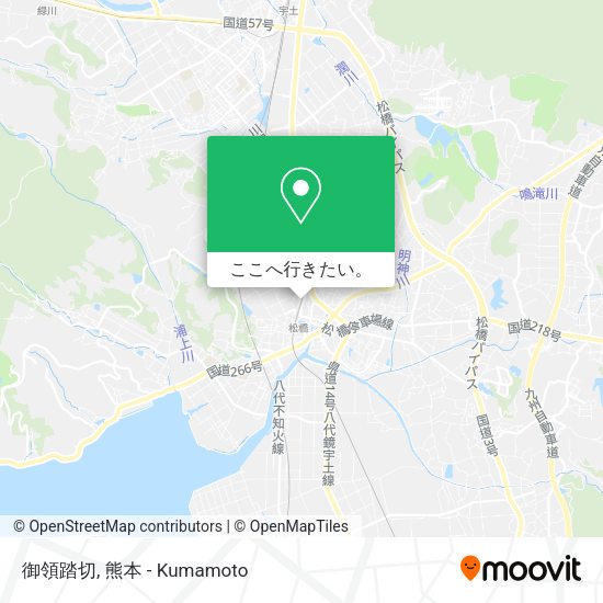 御領踏切地図