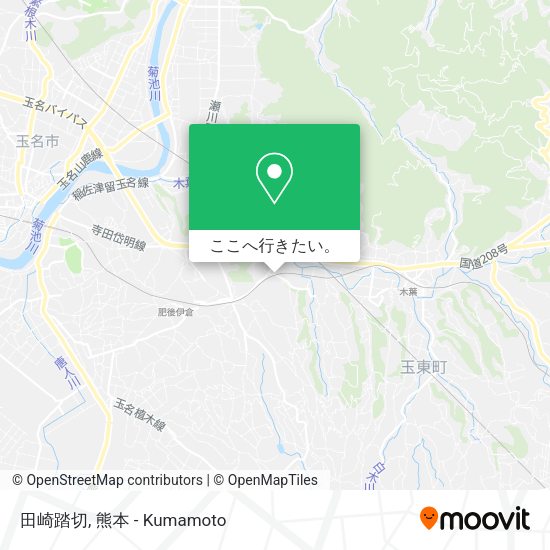 田崎踏切地図