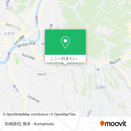 田崎踏切地図