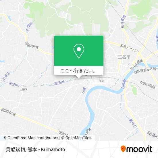 貴船踏切地図