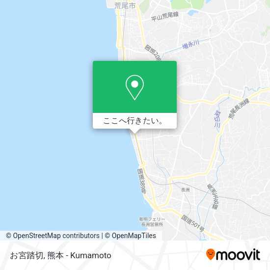 お宮踏切地図