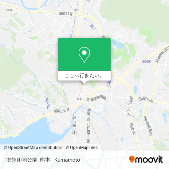 御領団地公園地図