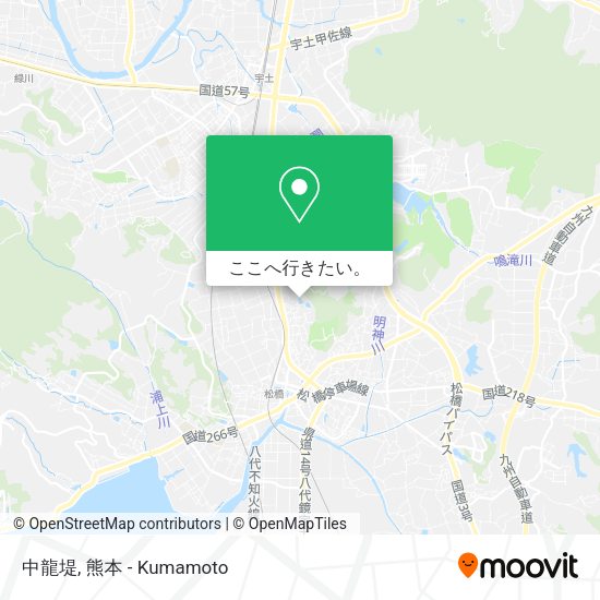 中龍堤地図