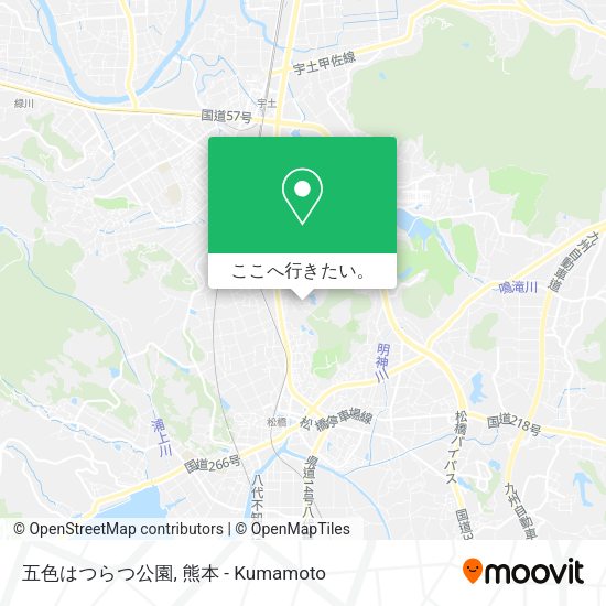 五色はつらつ公園地図
