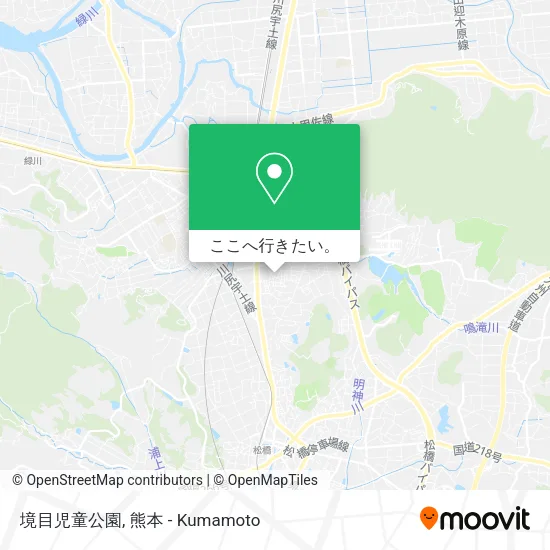 境目児童公園地図