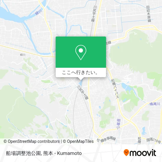 船場調整池公園地図