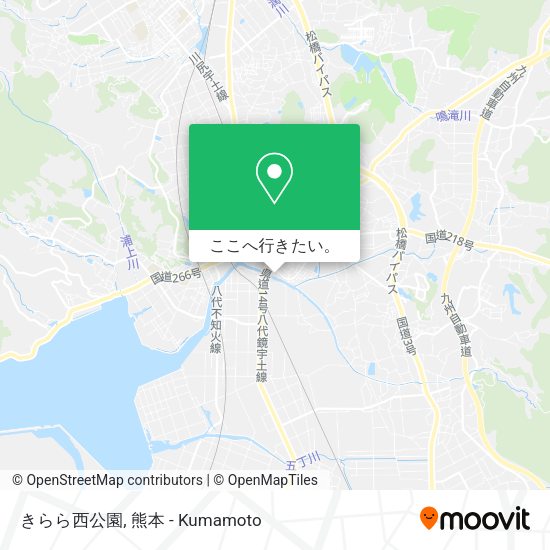 きらら西公園地図