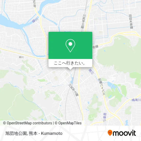 旭団地公園地図