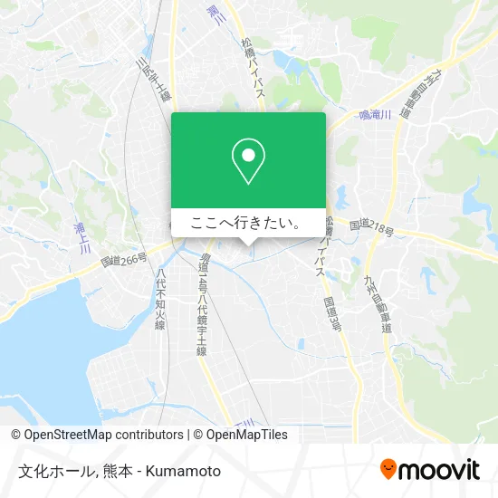文化ホール地図