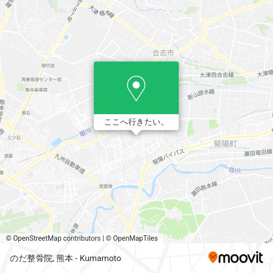 のだ整骨院地図
