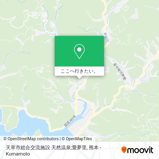 天草市総合交流施設 天然温泉;愛夢里地図