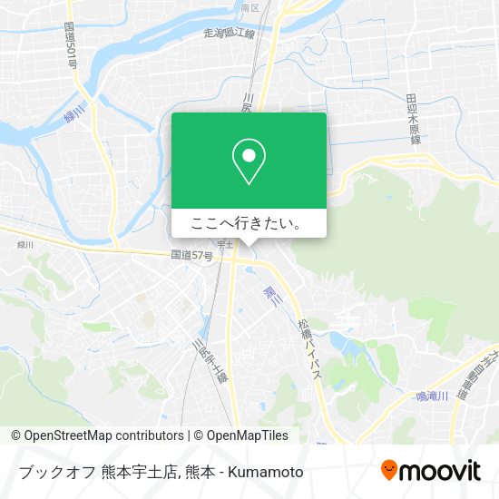 ブックオフ 熊本宇土店地図