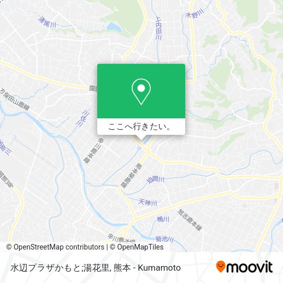 水辺プラザかもと;湯花里地図